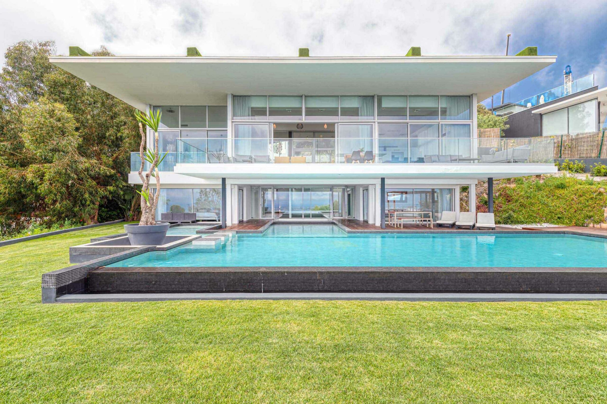 Villa vue en face